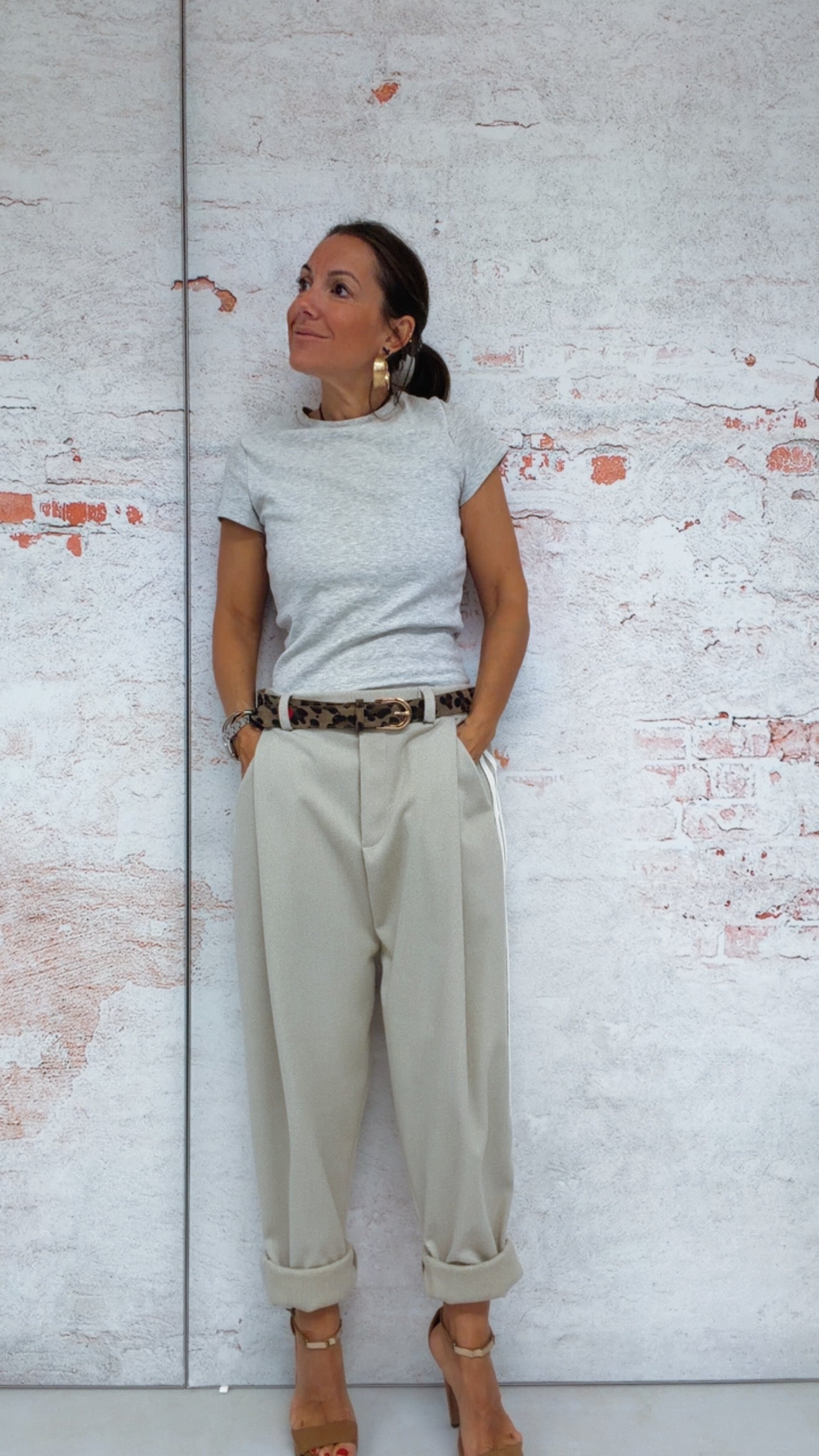 Pantalón cupido “sport” beige envío en 7 días!!!