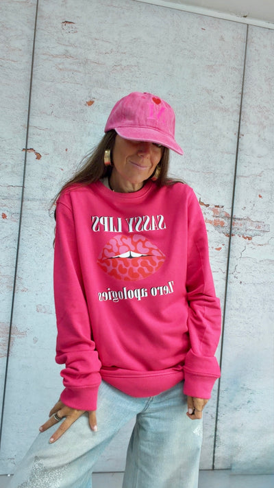 Sudadera “Sassy lips”