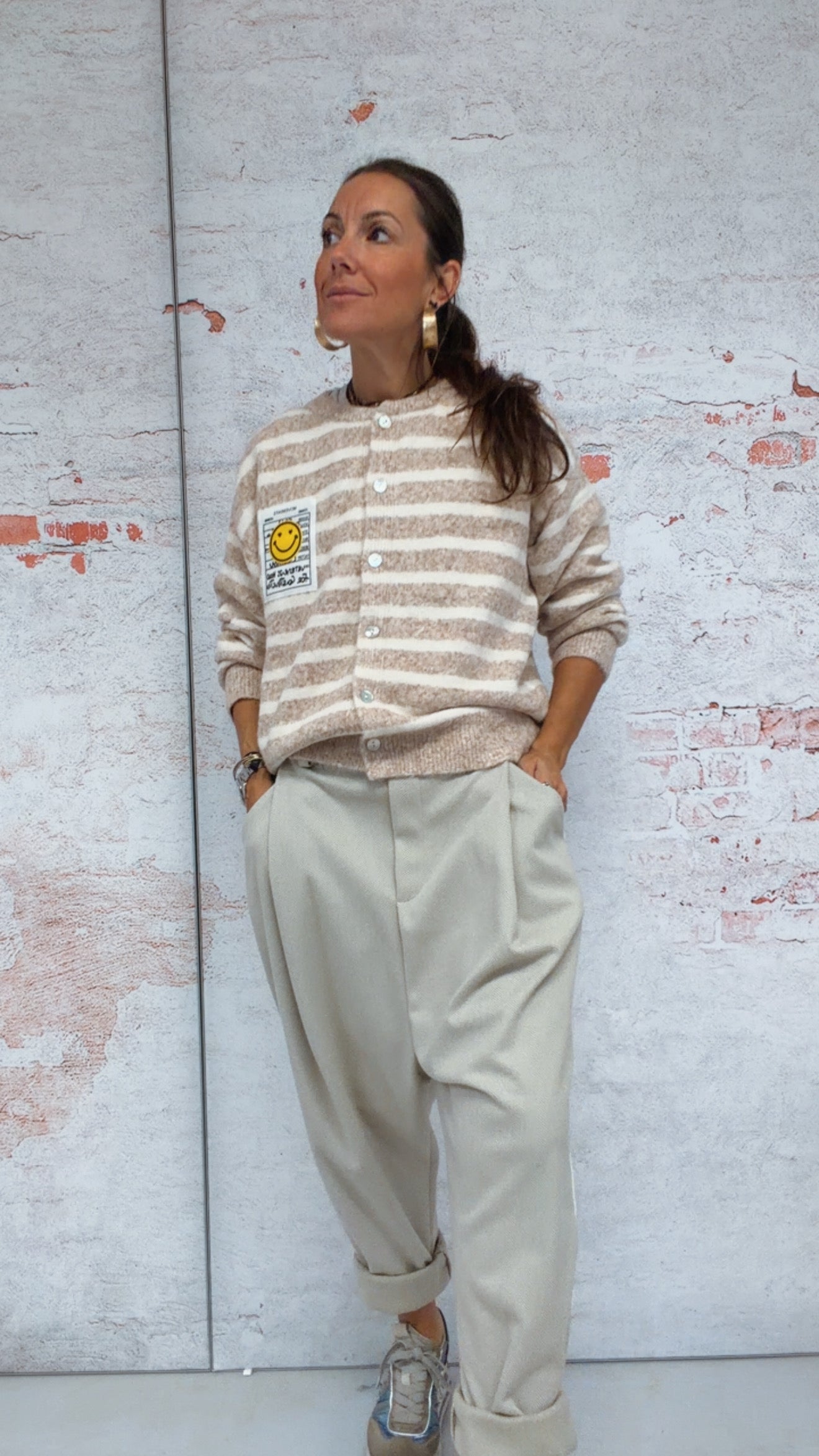 Pantalón cupido “sport” beige envío en 7 días!!!