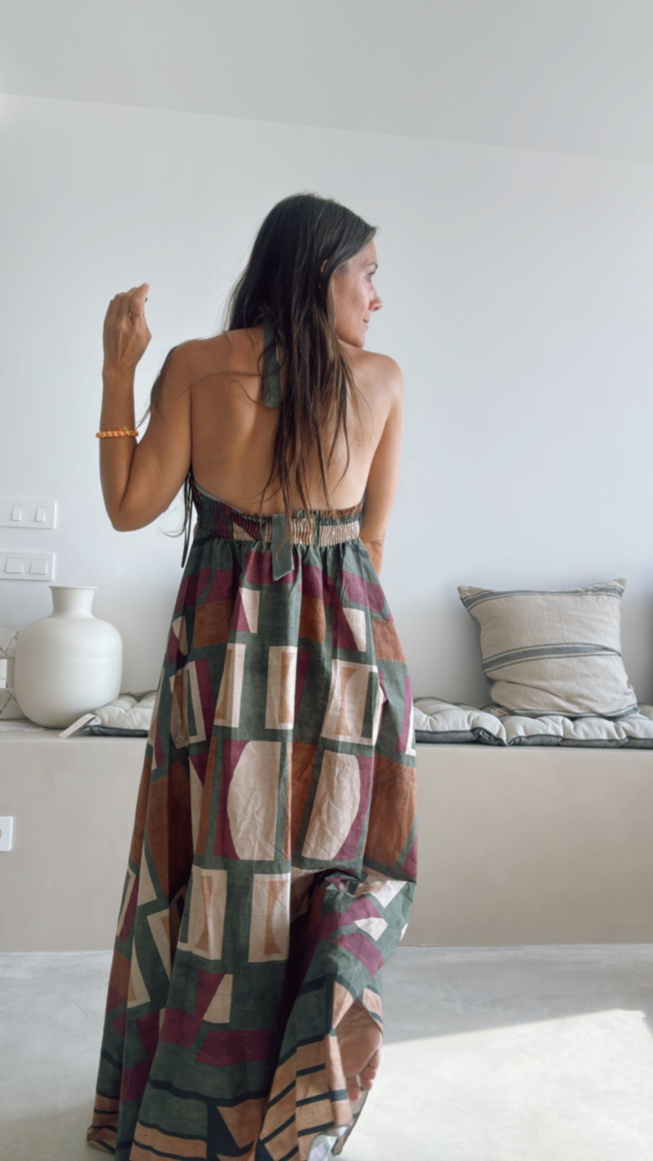 Vestido geométrico