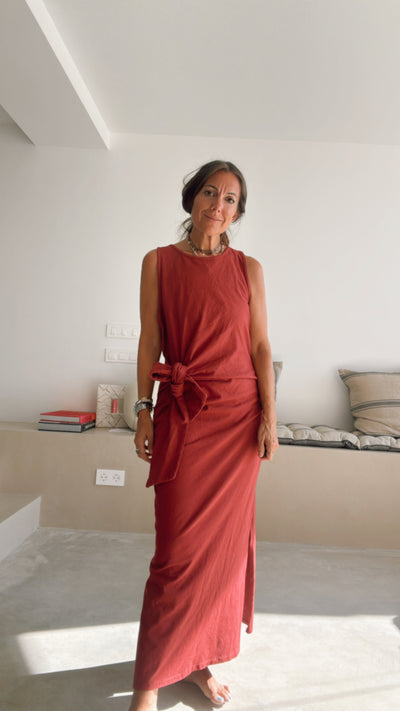 Vestido lazo