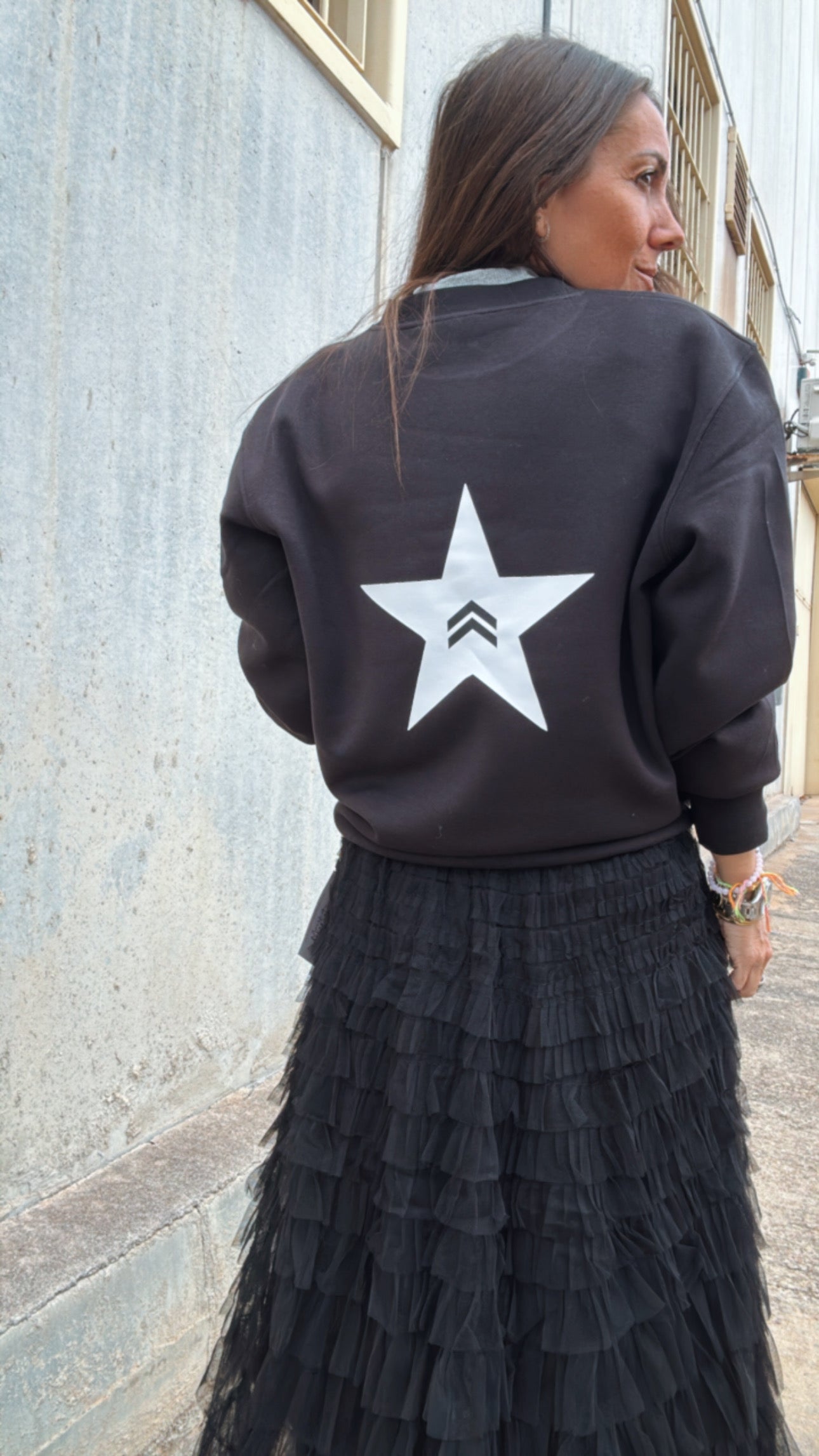 Sudadera "A star is born" BLACK