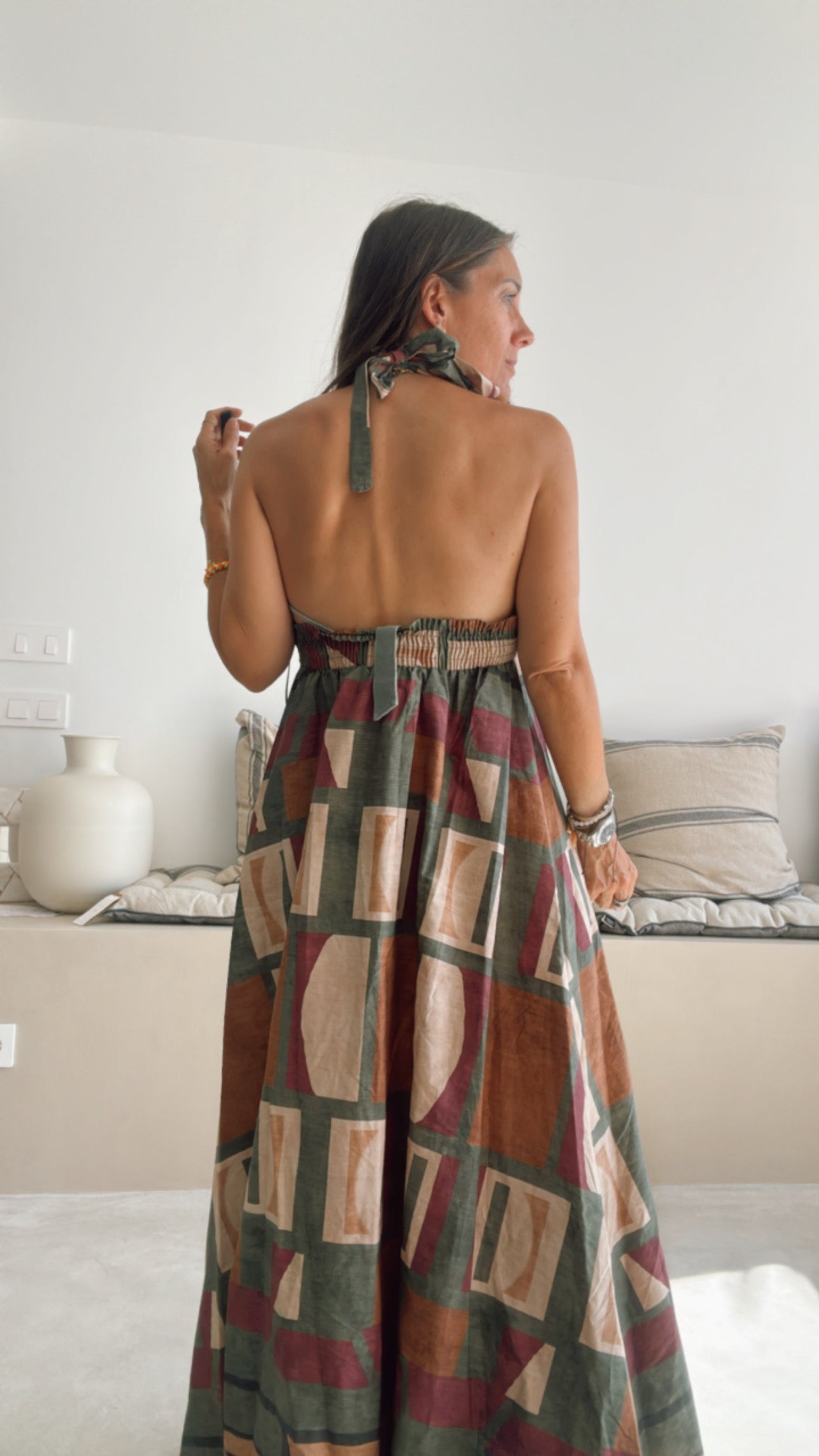 Vestido geométrico
