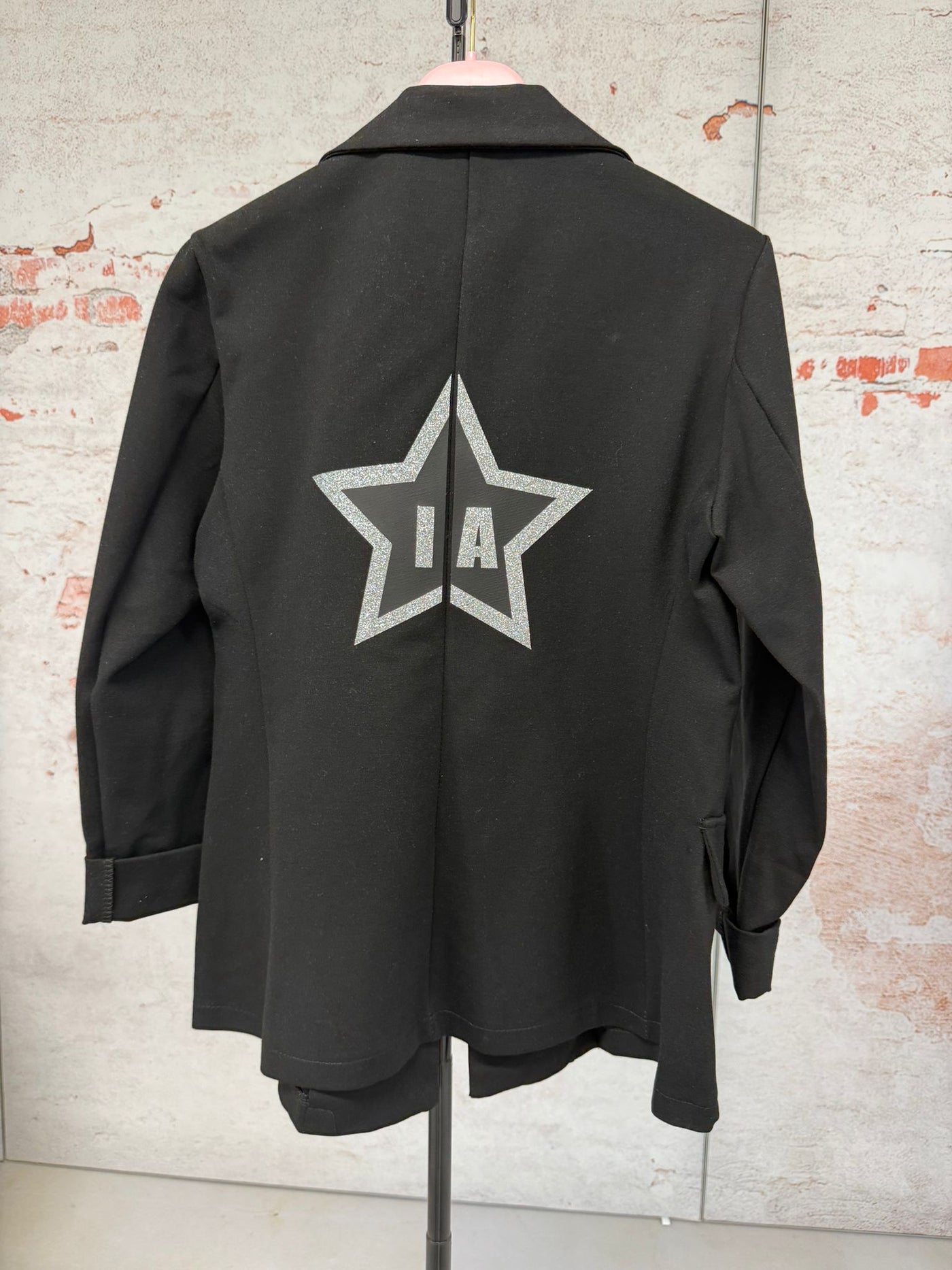 Blazer Estudio 54 "IA" PLATA GLITTER