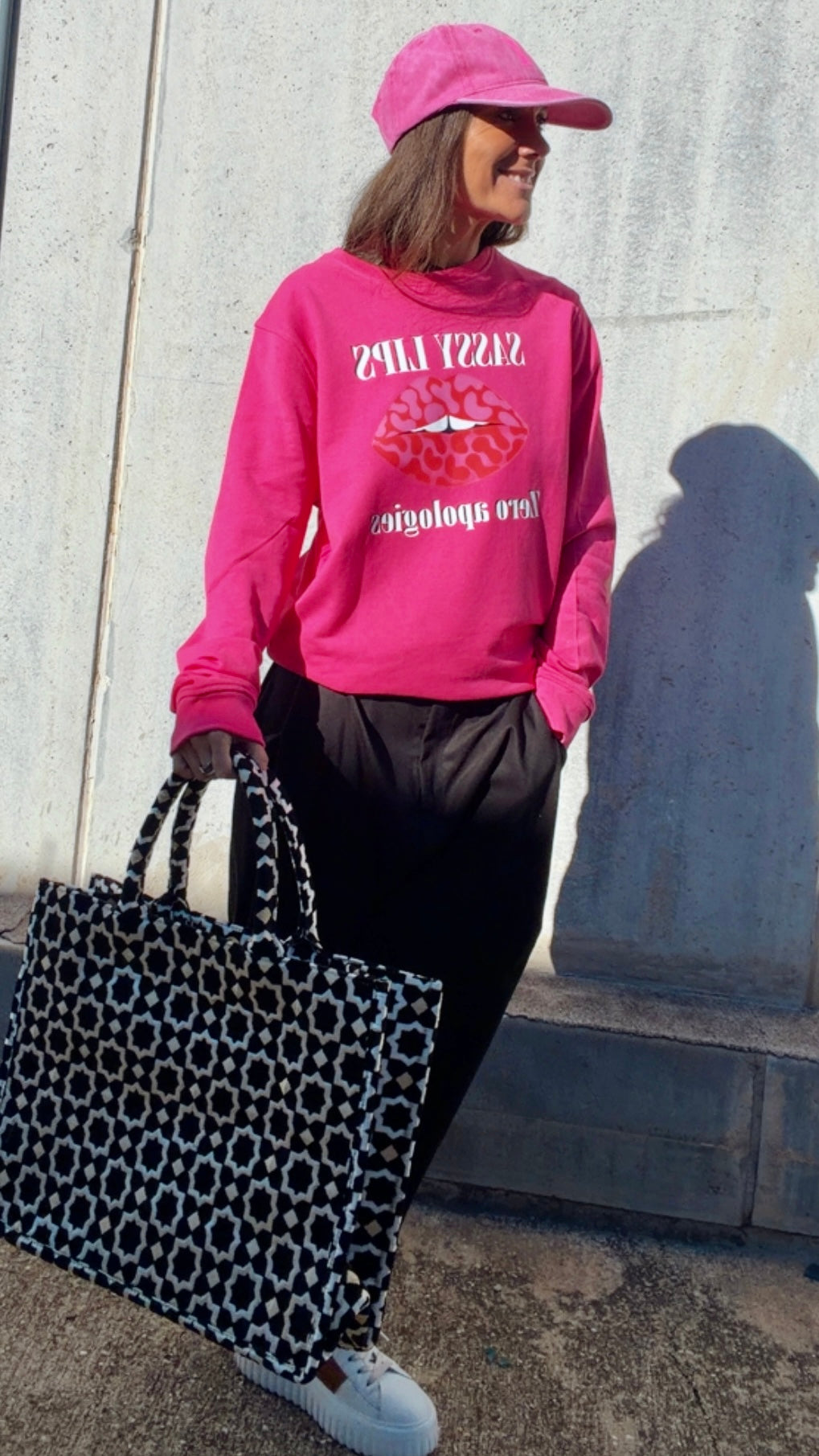 Sudadera “Sassy lips”