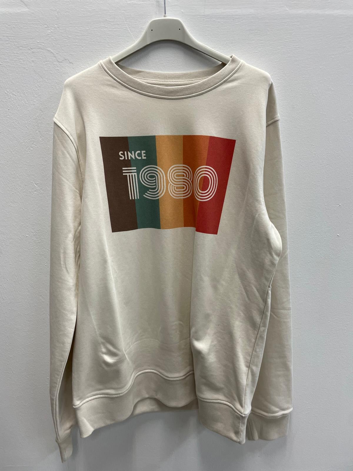 Sudadera “1980” vintage