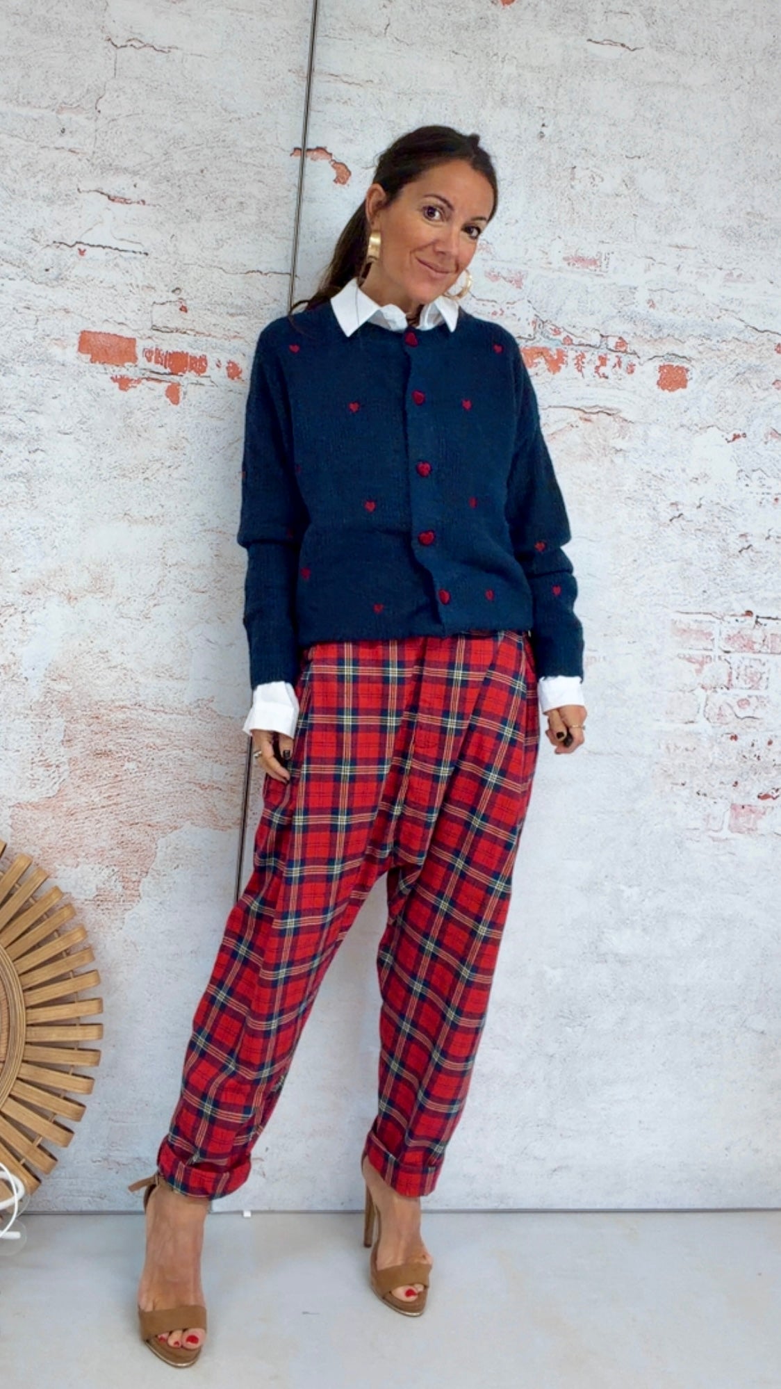 Pantalón cupido “slow fashion” red power!