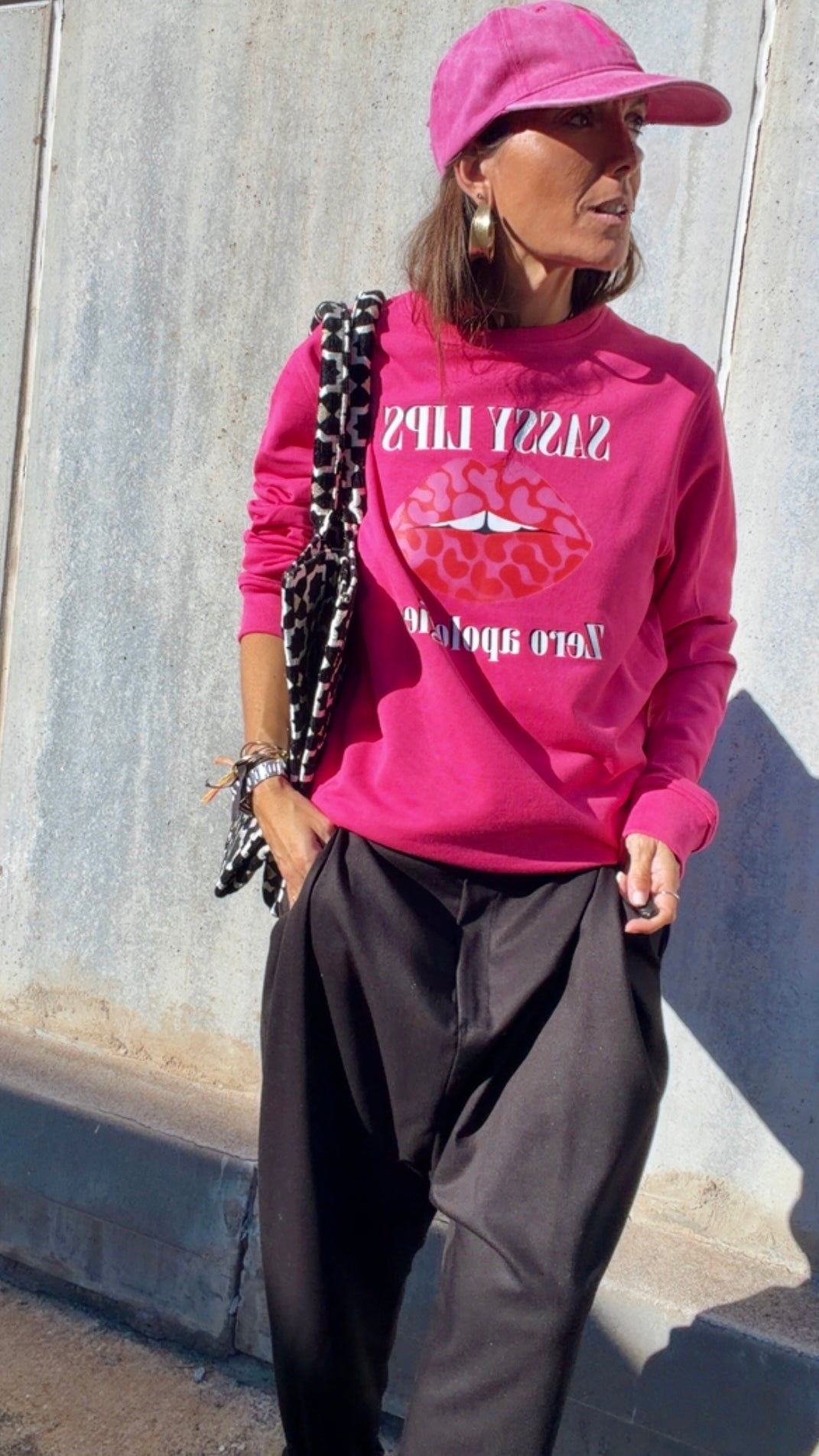 Sudadera “Sassy lips”