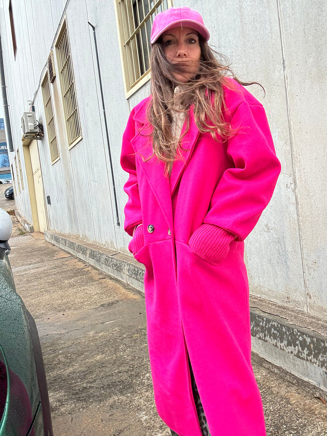 Cómo Combinar Abrigo Abrigos Color Fucsia Abrigo 