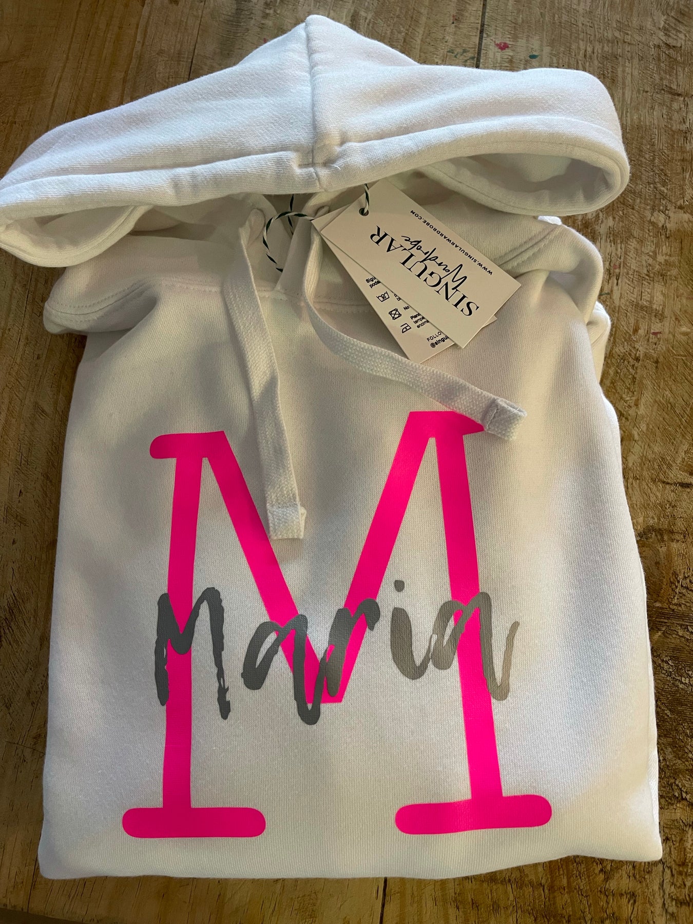 Sudadera Fluor Pink Singularwardrobe sudadera-fluor-pink-singularwardrobe